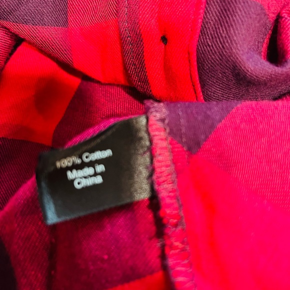 Drop waist peplum top plus size buffalo check ptp27 1/2 length 22 - Picture 7 of 7